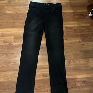 Betabrand- Pull On Black Women's Jeans